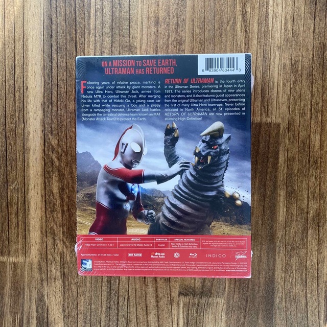 帰ってきたウルトラマン 全51話BOXセット ブルーレイ【Blu-ray】北米版 エンタメ/ホビーのDVD/ブルーレイ(TVドラマ)の商品写真