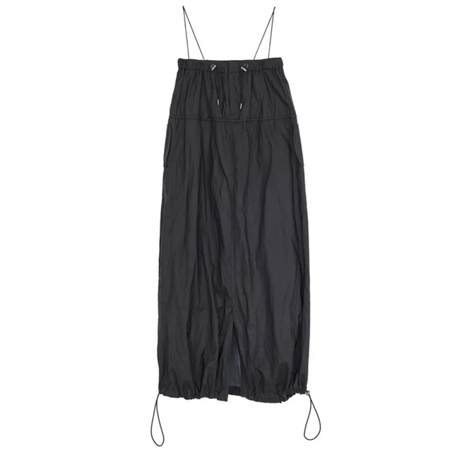 Ameri VINTAGE(アメリヴィンテージ)のAMERI  MANY WAY SUSPENDER  SKIRT ブラック　M レディースのスカート(ロングスカート)の商品写真