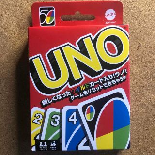 UNO  ウノ　カードゲーム　新品(トランプ/UNO)