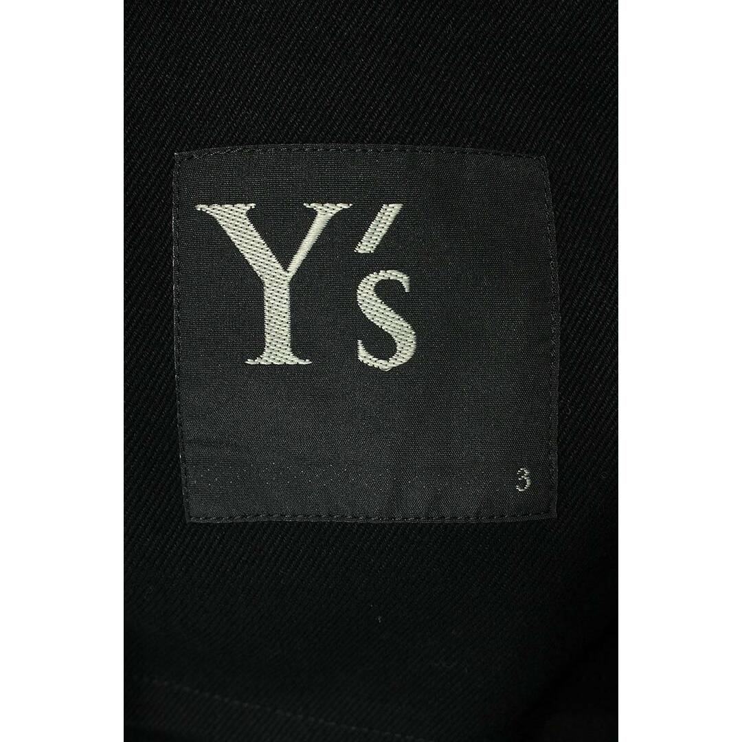 ワイズ  22AW  YE-Y01-008 AIR SPUN CHINO RIDERS オーバーサイズチノライダースブルゾン  レディース 3