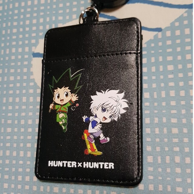 しまむら(シマムラ)の新品 パスケース ハンターハンター HUNTER×HUNTER ゴン キルア エンタメ/ホビーのアニメグッズ(その他)の商品写真