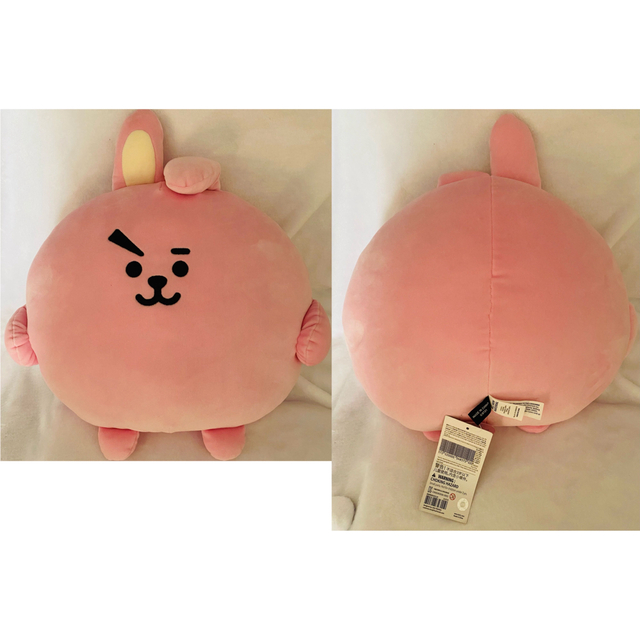 BT21(ビーティーイシビル)のBTS BT21 COOKY 公式 ぬいぐるみ スタンディングドール クッション エンタメ/ホビーのタレントグッズ(アイドルグッズ)の商品写真