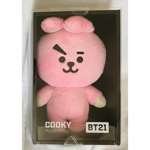 BT21(ビーティーイシビル)のBTS BT21 COOKY 公式 ぬいぐるみ スタンディングドール クッション エンタメ/ホビーのタレントグッズ(アイドルグッズ)の商品写真