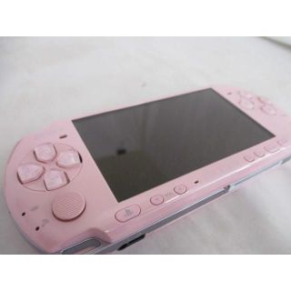 良品 ゲーム PSP-3000 ブロッサムピンク 本体 バッテリーパック無し