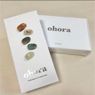 オホーラ(ohora)の新品未使用　ohora ジェルネイルシール・ジェルランプセット(カラージェル)