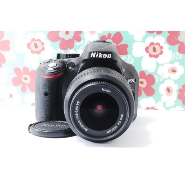 ❤️超高画質2416万画素❤️スマホ転送❤Nikon D5200❤️動画OK ❤️超高画質2416万画素❤️スマホ転送❤Nikon D5200❤️動画OK
