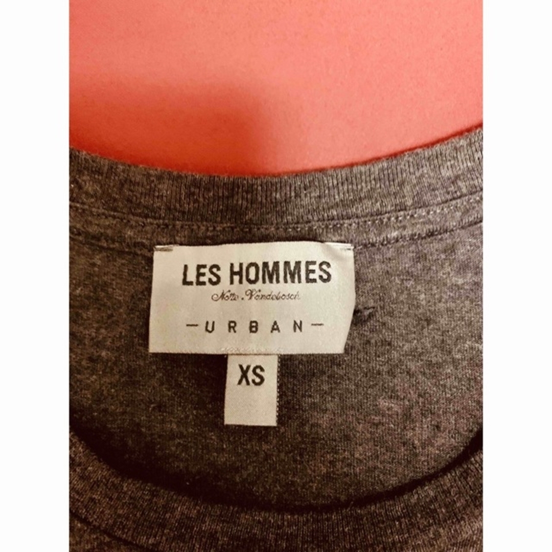 □LES HOMMES (レザム)□デザインTシャツ□日本未入荷□XS メンズのトップス(Tシャツ/カットソー(半袖/袖なし))の商品写真