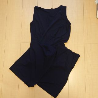 ユニクロ(UNIQLO)の【再値下げ】ユニクロ　カシュクール　オールインワン　サイズＳ(オールインワン)