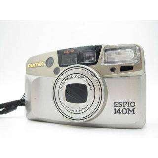 ペンタックス(PENTAX)の【美品✨完動品】PENTAX ESPIO 140M シルバー(フィルムカメラ)