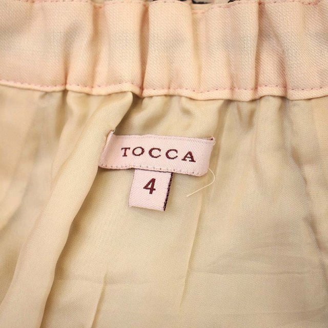 TOCCA(トッカ)のトッカ 【洗える!】ANEMONE PORTO スカート フレア ひざ丈 刺繍 レディースのスカート(ひざ丈スカート)の商品写真