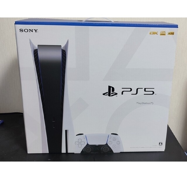 PlayStation(プレイステーション)のPS5 本体 PlayStation5 CFI-1200A01 エンタメ/ホビーのゲームソフト/ゲーム機本体(家庭用ゲーム機本体)の商品写真