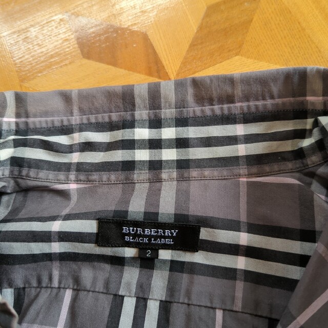 BURBERRY BLACK LABEL(バーバリーブラックレーベル)のBURBERRY BLACK LABEL 半袖シャツ 2 ノヴァチェック 美品 メンズのトップス(シャツ)の商品写真