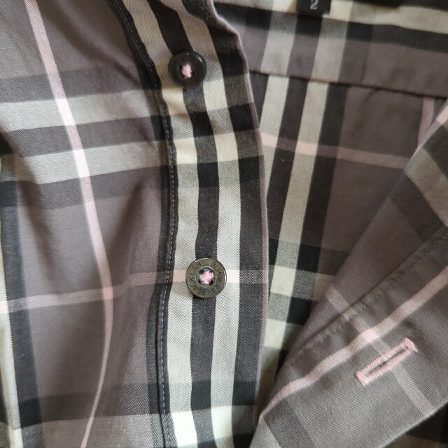 BURBERRY BLACK LABEL(バーバリーブラックレーベル)のBURBERRY BLACK LABEL 半袖シャツ 2 ノヴァチェック 美品 メンズのトップス(シャツ)の商品写真