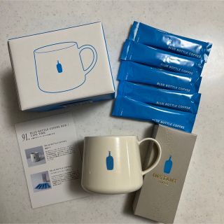 スターバックスコーヒー(Starbucks Coffee)の【セット】ブルーボトルコーヒー　マグカップ&インスタントコーヒー　セット(グラス/カップ)