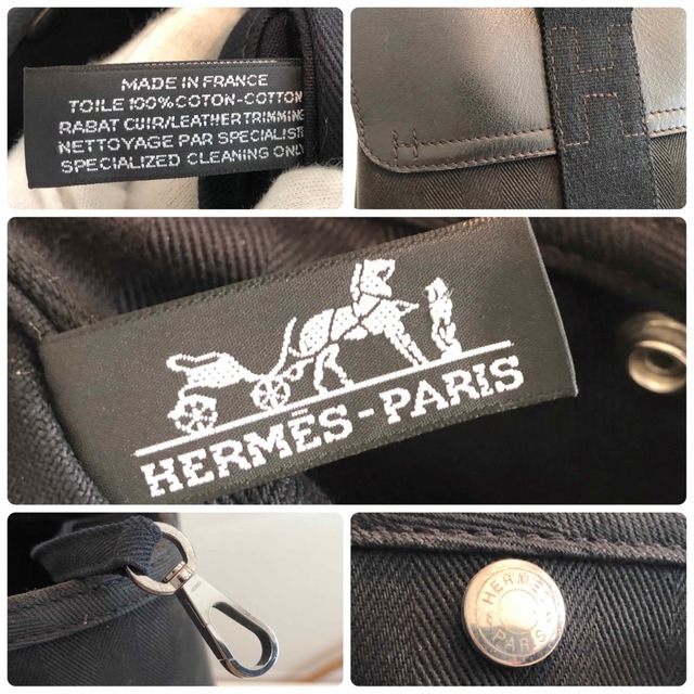 Hermes(エルメス)の☆HERMES☆エルメス/ヴァルパライソ/ハンドバッグ/黒/エール/PM/ポーチ レディースのバッグ(ハンドバッグ)の商品写真