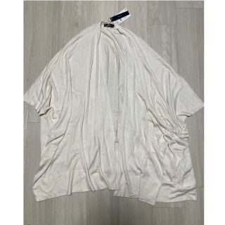 ザラ(ZARA)の新品ザラZARAロングガウン春夏UVにもポンチョゆったりetretokyo(カーディガン)