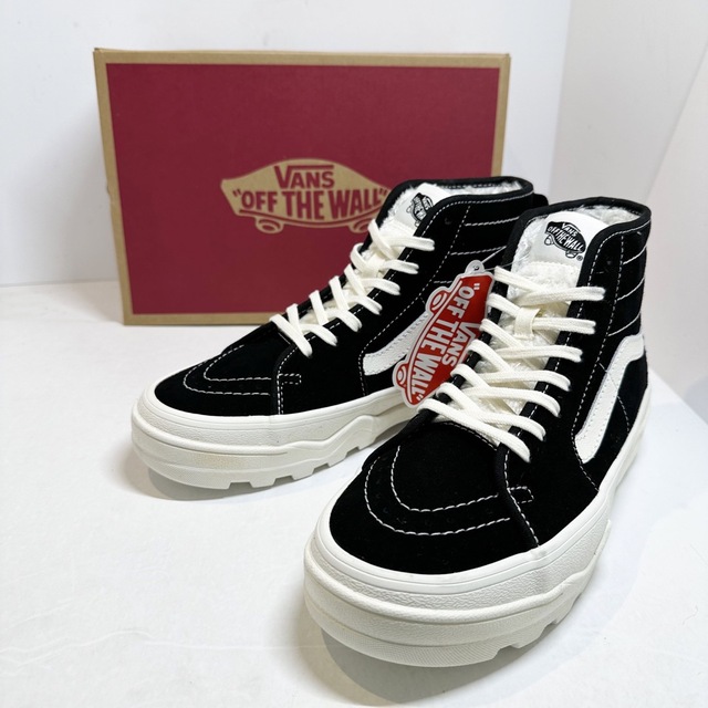 VANS - VANS/バンズ☆Sk8-Hi/スケハイ☆ブラック/黒☆厚底☆新品☆23.5