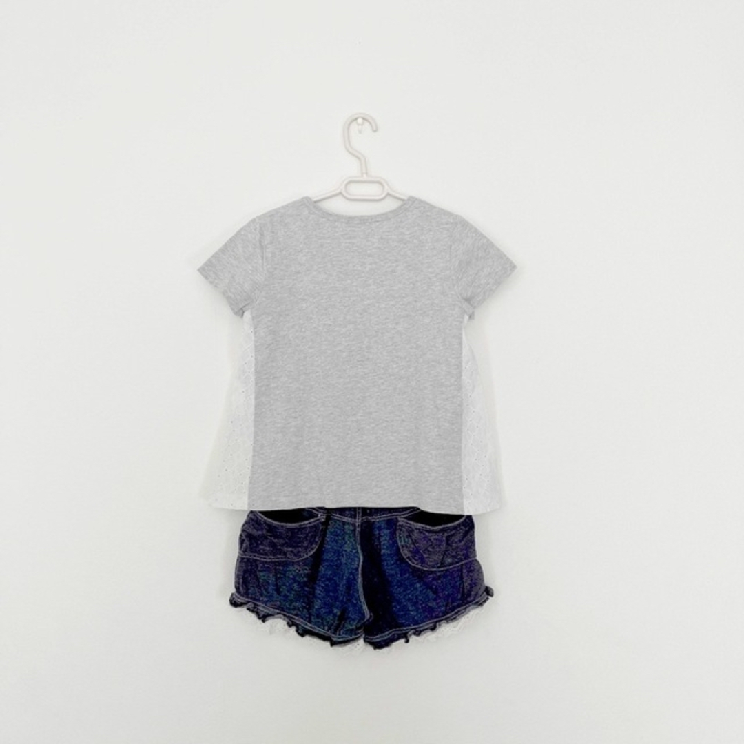 KP(ニットプランナー)の《Knit Planner》セットアップ　サイズ130 キッズ/ベビー/マタニティのキッズ服女の子用(90cm~)(Tシャツ/カットソー)の商品写真