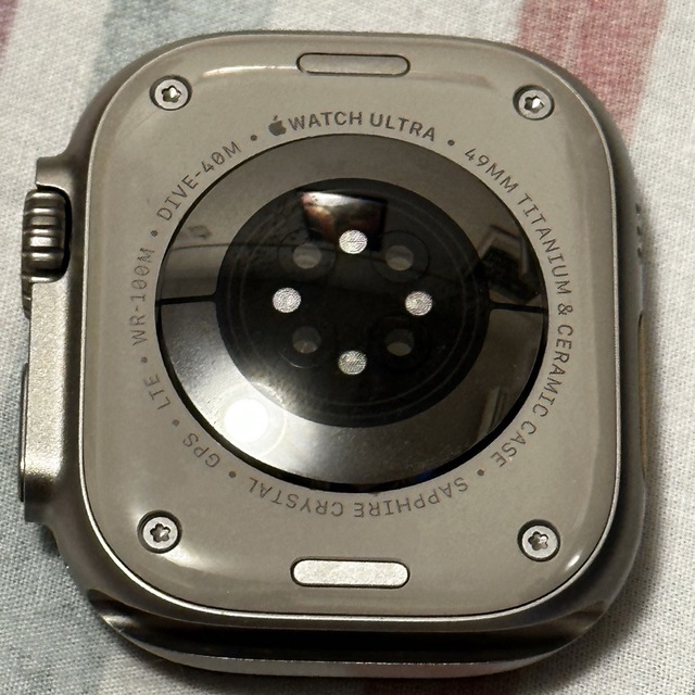 Apple Watch(アップルウォッチ)のApple Watch ultra オーシャンバンド　AppleCare付‼️ メンズの時計(腕時計(デジタル))の商品写真