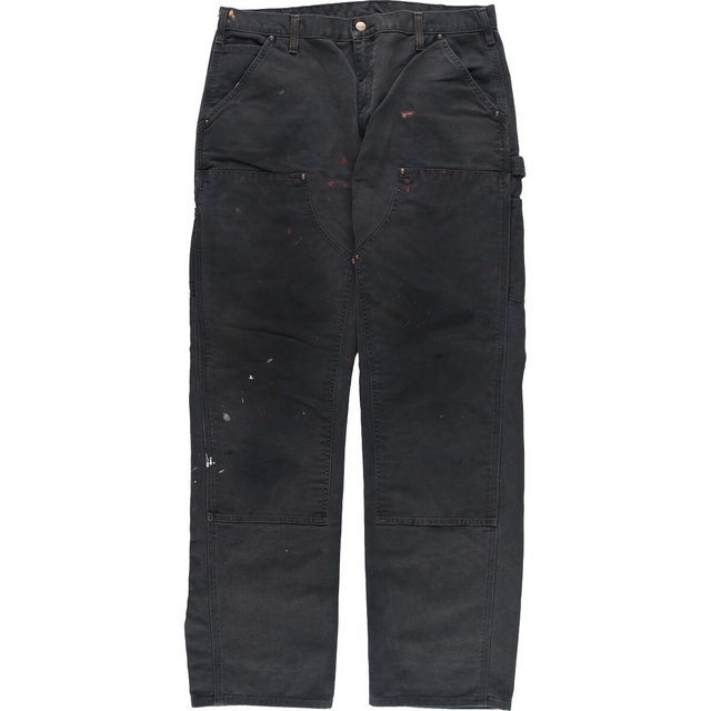 カーハート Carhartt Original Dungaree Fit ダブルニー ダック地 ペインターパンツ メンズw37 /eaa335017