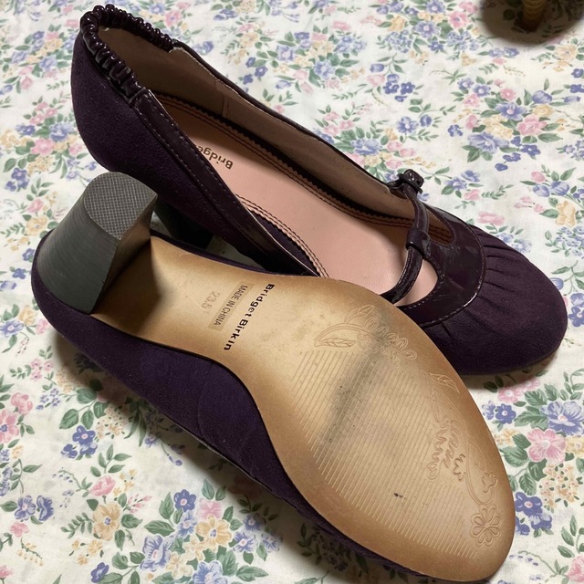 ブリッジバーキン シルバーリボンパンプス 23.5 | jarwan.com