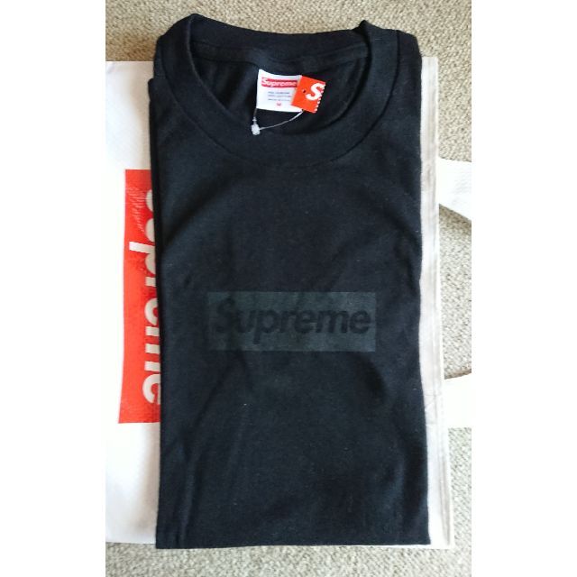 Supreme - Supreme Tonal Box Logo Tee　Mサイズ　Black