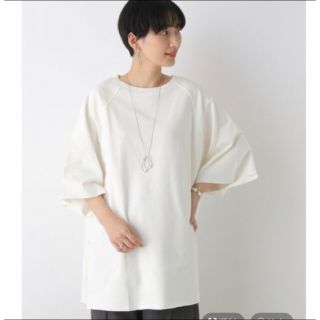 レプシィム(LEPSIM)の★あや様専用★スリットチュニックワンピース・刺繍トートバッグ(Tシャツ(半袖/袖なし))