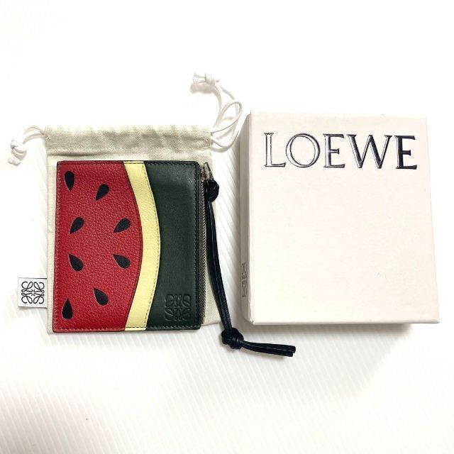 LOEWE(ロエベ)の❤️ロエベ❤️コインカードホルダー スイカ パウラズイビザ レディースのファッション小物(コインケース)の商品写真