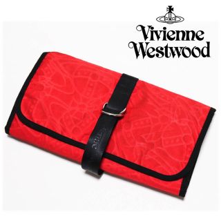 ヴィヴィアンウエストウッド(Vivienne Westwood)の《ヴィヴィアンウエストウッド》新品 軽量 ラインエンボスORB トラベルポーチ(その他)