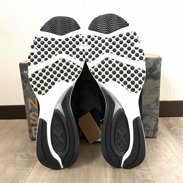【新品・未使用】ザノースフェイス ピナクルレーサー スニーカー 黒 27.5