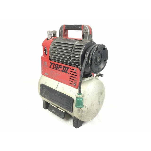 ☆中古品☆MAX マックス 常圧 エアコンプレッサ AK-715P3/Ⅲ ☆中古品☆MAX マックス 常圧 エアコンプレッサ AK-715P3/Ⅲ