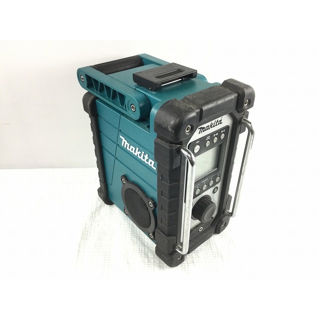 ☆比較的綺麗☆makita マキタ 10.8V～18V 充電式ラジオ MR107 本体＋ACアダプタ付 ポータブルラジオ 現場ラジオ 作業ラジオ 防災 71462