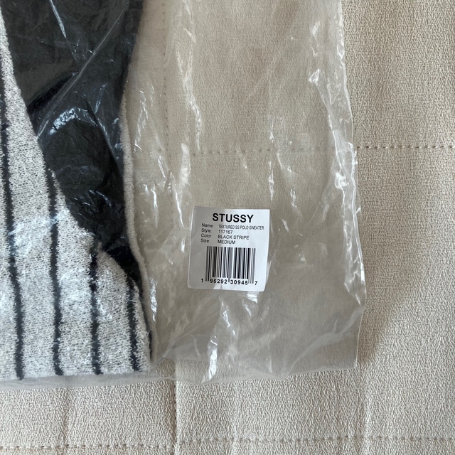 人気の春夏 STUSSY TEXTURED SS POLO SWEATER ステューシー M