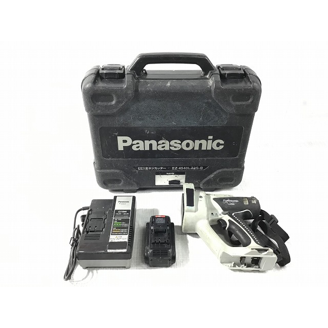 ☆品☆Panasonic パナソニック 14.4V 充電全ネジカッター EZ4540 バッテリー1個(3Ah) 充電器 ケース付 全ねじカッター 71712