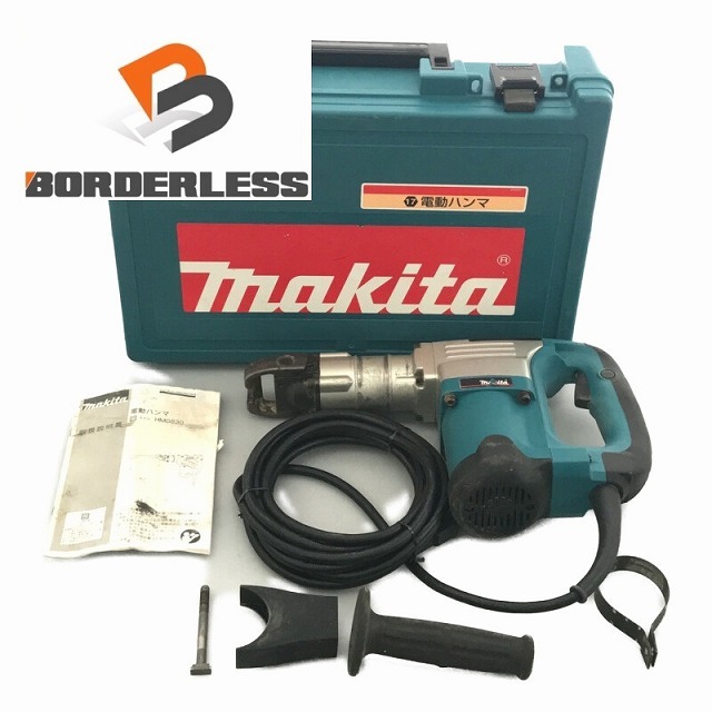 自動車/バイク☆品☆makita マキタ 電動ハンマ HM0830 はつり チッパー コンクリートブレーカー 70829