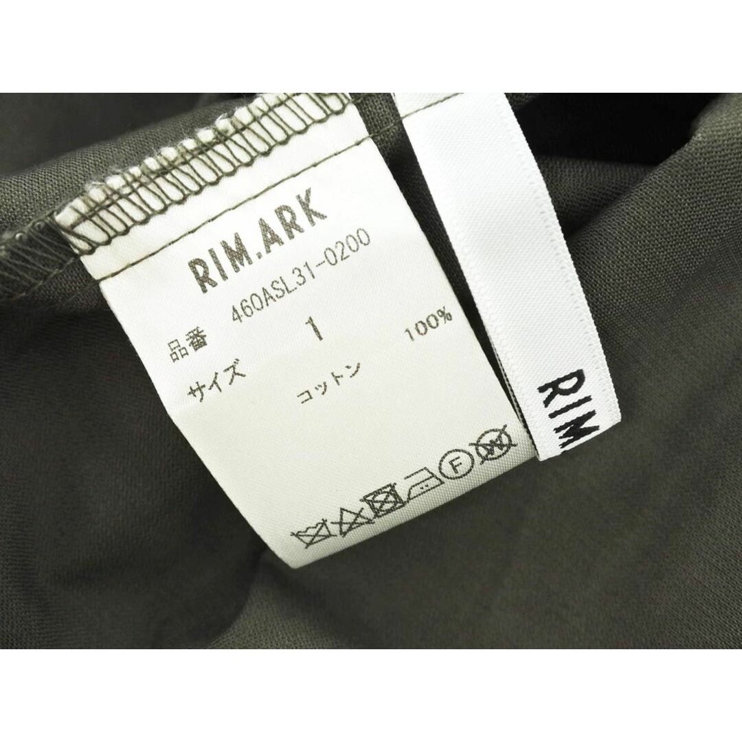RIM ARK リムアーク ロング プリーツ スカート size1/カーキ ■■ レディース 4
