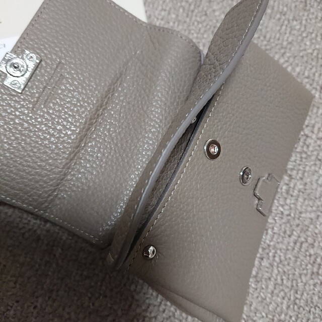 IACUCCI イアクッチ 財布 コンパクト ミニ財布 レディース グレージュ