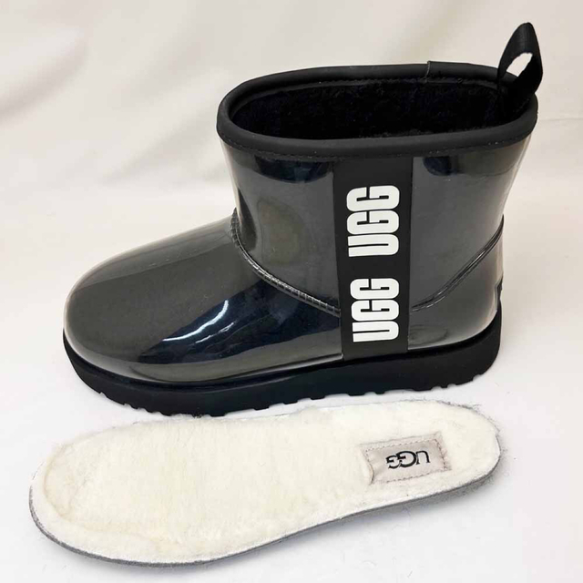 新品 UGG アグ CLASSIC CLEAR MINI ブラック 23.0cm