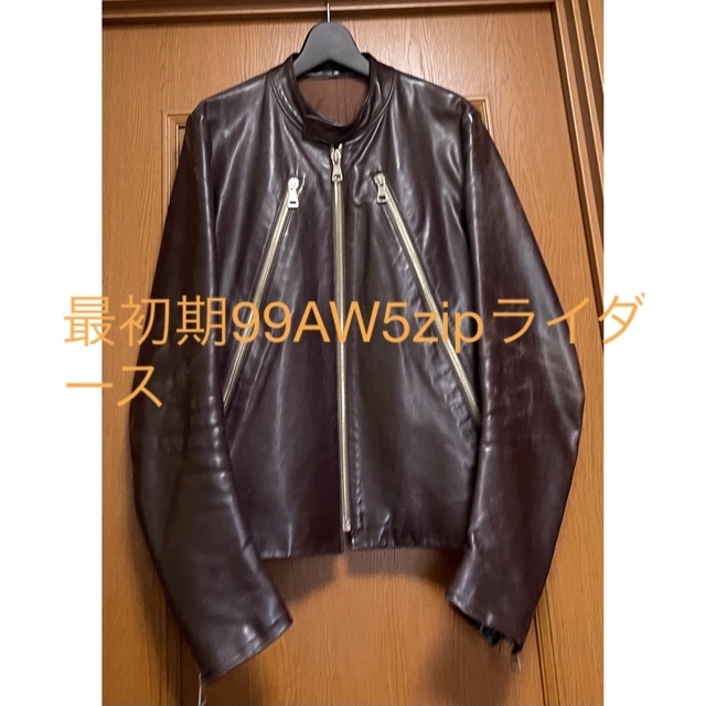 99AWマルタンマルジェラMartinMargiela5zipライダース最初期