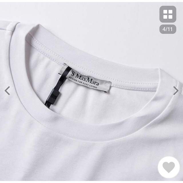 'S Max Mara(エスマックスマーラ)の【新品タグ付き】S MAX MARAロゴTシャツ レディースのトップス(Tシャツ(半袖/袖なし))の商品写真