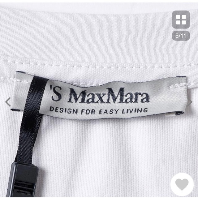 'S Max Mara(エスマックスマーラ)の【新品タグ付き】S MAX MARAロゴTシャツ レディースのトップス(Tシャツ(半袖/袖なし))の商品写真