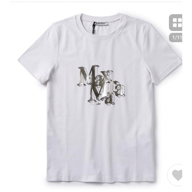 'S Max Mara(エスマックスマーラ)の【新品タグ付き】S MAX MARAロゴTシャツ レディースのトップス(Tシャツ(半袖/袖なし))の商品写真