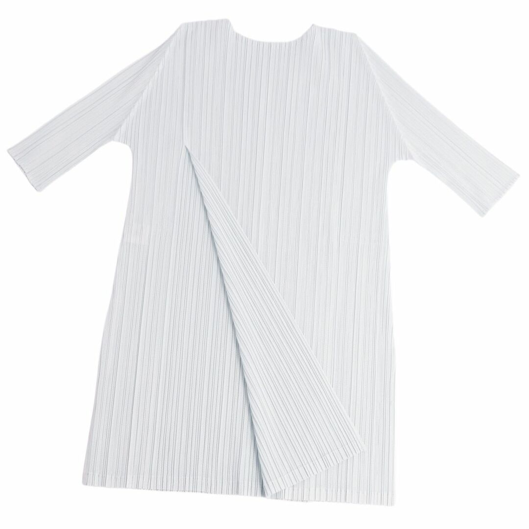 極美品 プリーツプリーズ イッセイミヤケ PLEATS PLEASE チュニック ワンピース 半袖 プリーツ トップス レディース 3(L相当) ライトブルー 極美品 プリーツプリーズ イッセイミヤケ PLEATS PLEASE チュニック ワンピース 半袖 プリーツ トップス レディース 3(L相当) ライトブルー