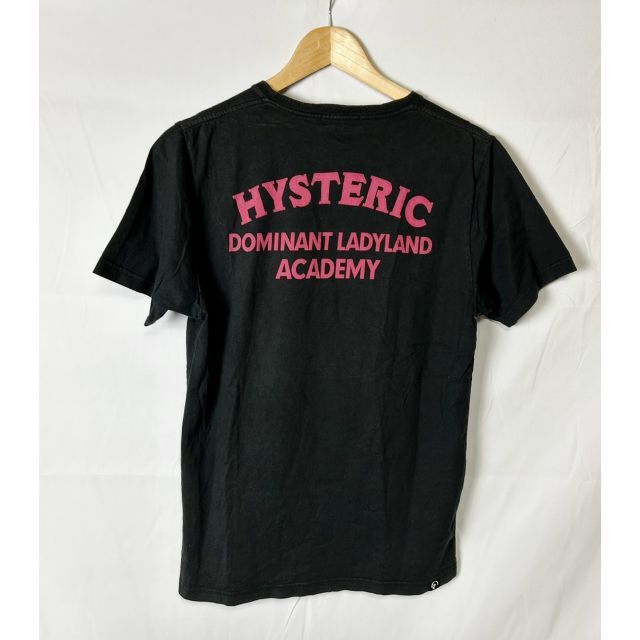 HYSTERIC GLAMOUR(ヒステリックグラマー)のヒステリックグラマー ヒスガール 染み込みプリント Tシャツ 日本製 黒 M メンズのトップス(Tシャツ/カットソー(半袖/袖なし))の商品写真