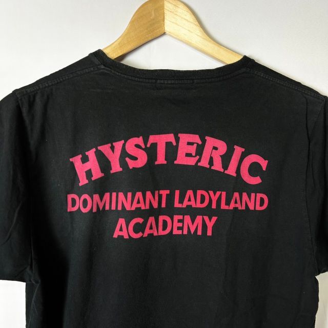 HYSTERIC GLAMOUR(ヒステリックグラマー)のヒステリックグラマー ヒスガール 染み込みプリント Tシャツ 日本製 黒 M メンズのトップス(Tシャツ/カットソー(半袖/袖なし))の商品写真