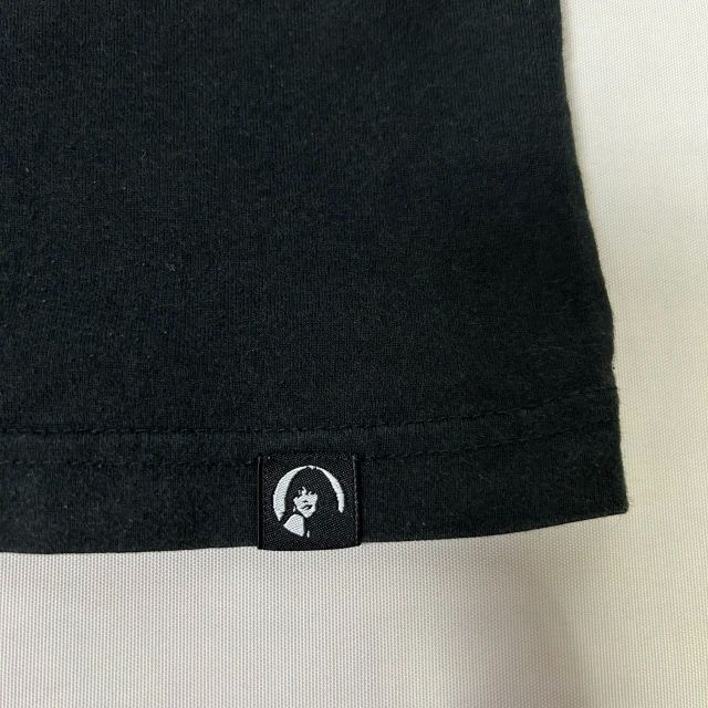 HYSTERIC GLAMOUR(ヒステリックグラマー)のヒステリックグラマー ヒスガール 染み込みプリント Tシャツ 日本製 黒 M メンズのトップス(Tシャツ/カットソー(半袖/袖なし))の商品写真