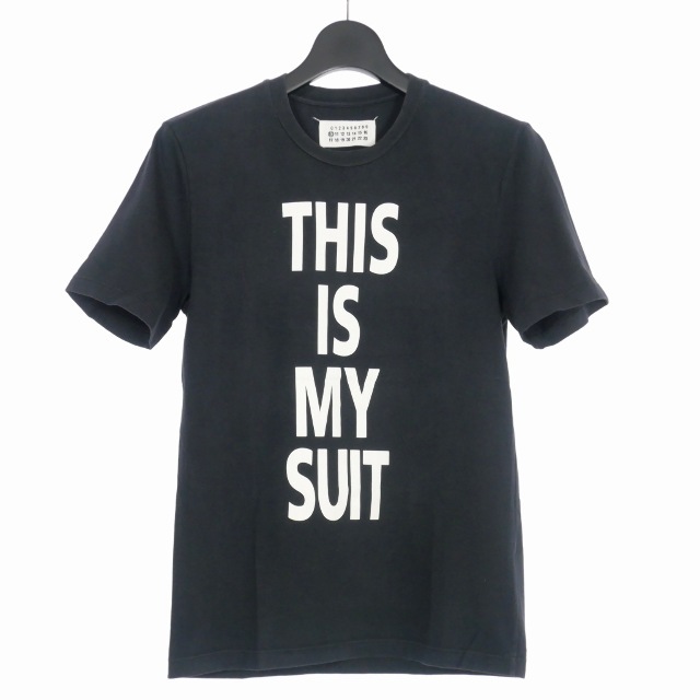 マルタンマルジェラ 08SS  THIS IS MY SUITS Tシャツ 46