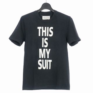 メゾンマルジェラ maisonmargiela 未使用 白Tシャツ ロゴ Ｓ