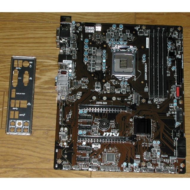 ジャンクマザボ　MSI　Z370 S-01  LGA1151