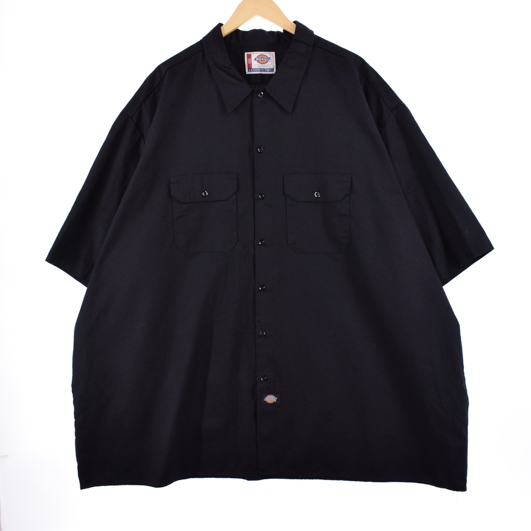 Dickies(ディッキーズ)の古着 ビッグサイズ ディッキーズ Dickies A LEGEND IN WORK 半袖 ワークシャツ フリーサイズ /eaa338042 メンズのトップス(シャツ)の商品写真